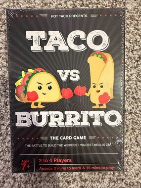 Taco vs Burrito Card Game